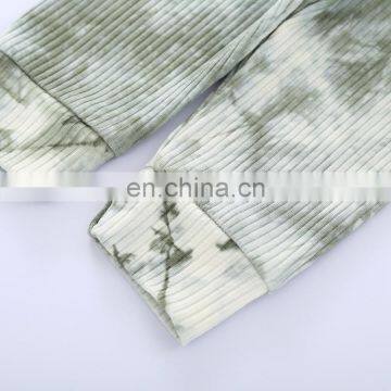 Newborn Baby Girls Boys Tie-dye Outfits Long Sleeve Tops T Shirt + Pants Spring Autumn Clothing Children Clothes Set 1-6Years photo-5