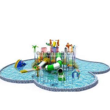 Commercial Water Theme Park Equipment Funny Fiberglass Slide For Sale