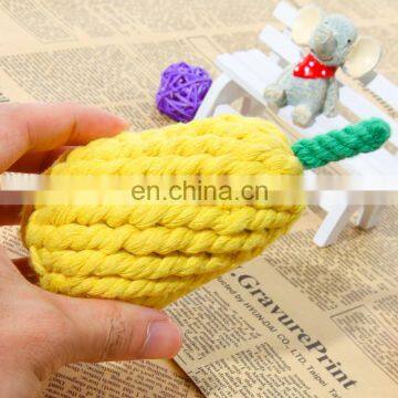 Funny Fruit Series Pet Rope Chew Toy, Dog Toys Free Samples photo-2