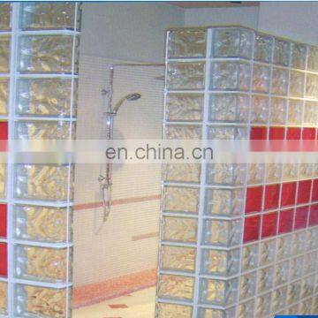 Low price building hollow crystal clear glass block