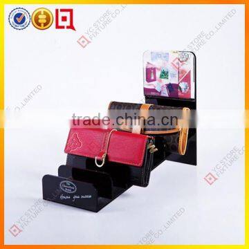 8 Floors Black Acrylic Wallet Display Stand                        
                                                Quality Choice