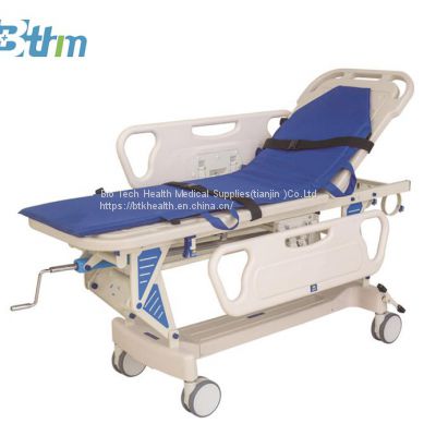 Patient Transfer Trolley - Luxury lift cart     Patient Transfer Cart    Medical record Trolley     patient trolley