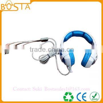 Promotional stereo fancy trendy hot selling fashionable computer music headsets