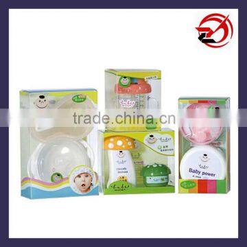 clear PET folding carton for baby products