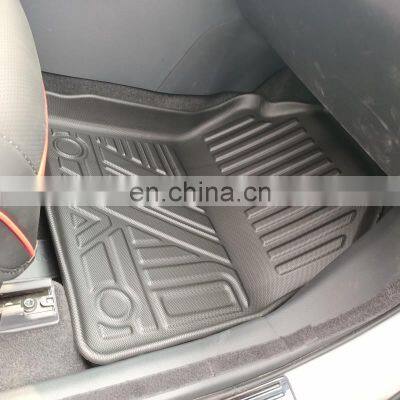 Fast installation 3D pvc car accessories supply for Toyota Wigo 2015-2019