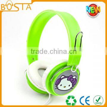 Good quality colorful fashion stylish funny animation stereo custom headphone