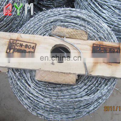 400m Roll Galvanized Double Strands Security Barbed Wire photo-4