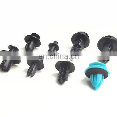 JZ 8 Kinds 120 pcs car clip box Mixed hot sale car plastic clips and fasteners used for universal cars