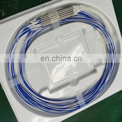 stainess tube mini  bare fiber optic splitter for fbt ratio optic splitter