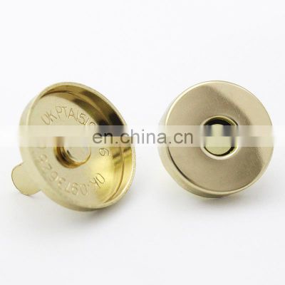 Wholesale Cheap Metal Custom 18 Mm Magnet Snap Button For Bag