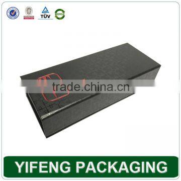 Black Matte Lamination Cardboard Printed Gift Magnet Paper Box photo-3