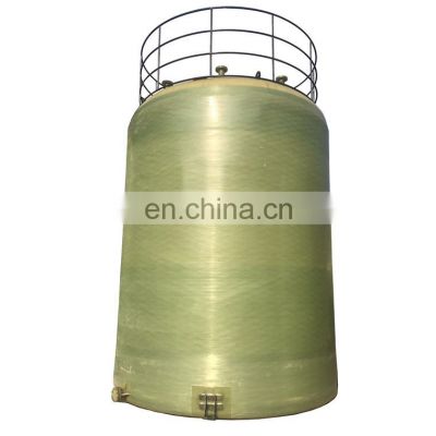 GRP frp fiberglass cylindrical vertical tanks price