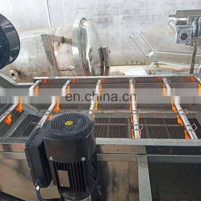 Fruit and Vegetable Washing and Drying Machine /automatic Vegetable Washing Machine /vegetable Bubble Washing Machine photo-3