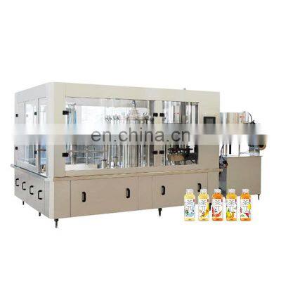 Complete Line Automatic Water/Carbonated/Juice/Hot Tea Filling Machine Production Line Solution