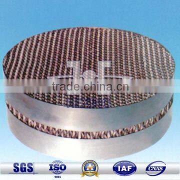 stainless steel metal gauze packing for rectification column