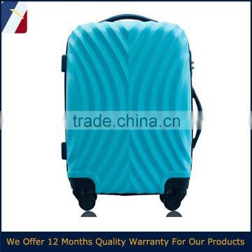 2015 in europ and japan market abs beautiful Universal Wheel luggage set