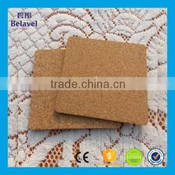 High quality cheap square coaster blank custom square cork coasters                        
                                                                                Supplier's Choice