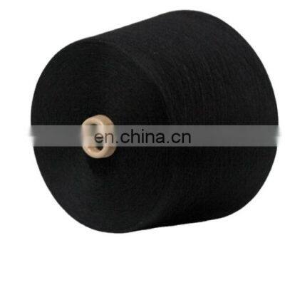 dope dyed polyester spun yarn  waxed 30/1hilo de poliester hilado en anillo encerado