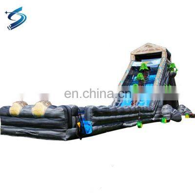 Commercial Large Small Cheap Tobogan Plastic Action Air Inflatable Slides Bounce House Water Pool Slide for Adults photo-3