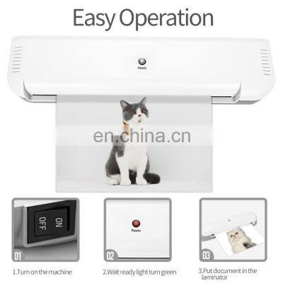Entry Width 330 mm A3Laminator HotLaminator Plastic Laminating Machine Manual Table Pouch Laminator Thermal Laminator Machine photo-2