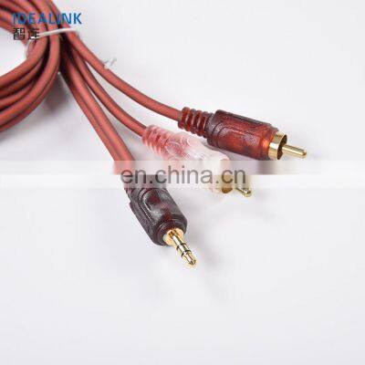 Factory Supply 3.5mm Male to Male 2RCA Audio Video Cable for DVD Player/HDTV photo-2