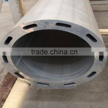 finely processed produced by large press round aluminum profile used for industry