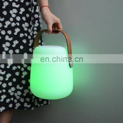 Music Speaker - Night Light Portable Lamp Speakers with Smart Touch Mood Premium LED Light Bedside Desk Lamp