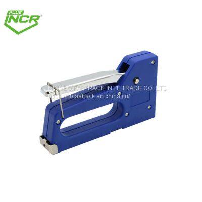 Economy Style Plastic Stapler Manual Nb-fastrack Staple Gun With Metal Handle for Decoration Upholstery