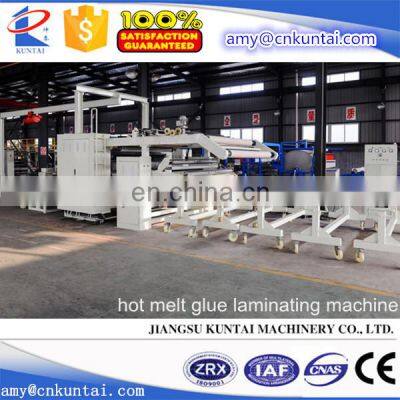 Hot Melt Glue Fabric/Nonwoven/Film Bonding Machine photo-4