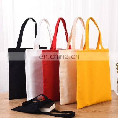 Eco Reusable Blank Printed Cotton Canvas Tote Shopping custom blank bags,Cheap recyclable custom logo printed cotton canvas bag