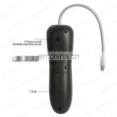 CLD 100 Refrigerant Halogen CFCs HCFC HFC Leak Detector HVAC Leak Tester Machine CLD-100 photo-3