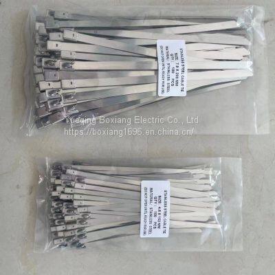 Stainless steel tie