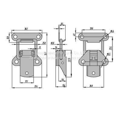 Stainless Steel Latch Lock for Insulation Boxes SS 304 Prime Quality photo-4