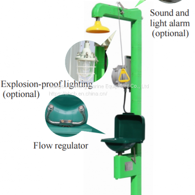 ABS Linkage Flip-top Explosion-proof Electric Tracer Composite Eyewash