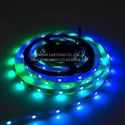 DC5V 9W/M PCB8MM SMD5050 RGB Flexible LED Light Strip Decor Ambient Lighting SK6812 LED Strip photo-4