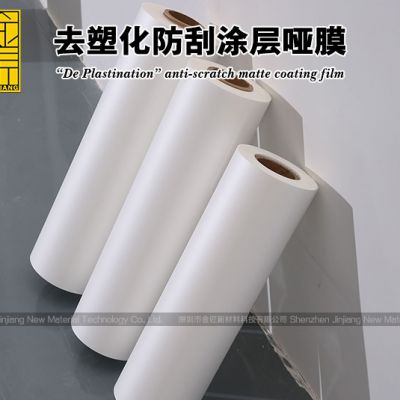 “De Plastination” anti-scratch matte coating film