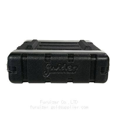 ABS-2UM 12”Waterproof and Stackable Light Weight Plastic Amplifier Aviation Case 2U Flight Rack Case photo-3