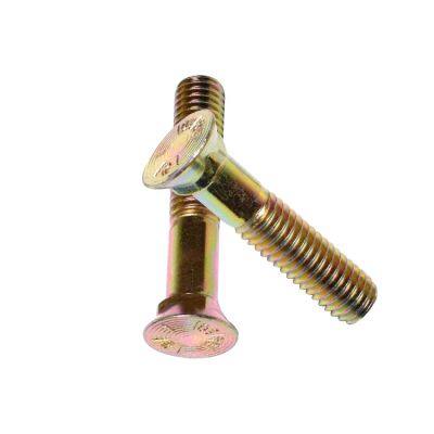 Flat Round Countersunk Head Plow Bolts With Nuts