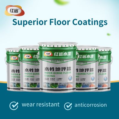 Water based super wear-resistant floor paint, anti-static, self-leveling, anti slip, wear-resistant subway station airport floor paint