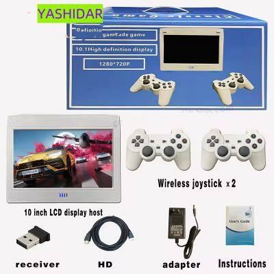 Wireless Arcade Game 10 Inch Screen Video Game Console Built In 26800 Retro Games For Pandora Box Arcade photo-2