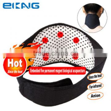 Healthcare tourmaline neck heating pad magnetic therapy