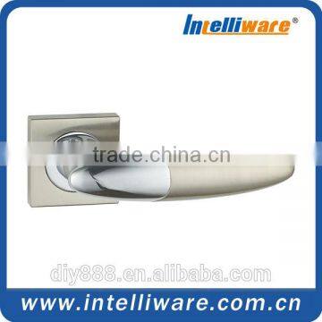 Zamak door handle for wooden door alibaba russian 2K362-BSN