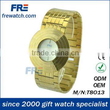 watches fashion 2013 wide copper band watches (T8013)