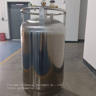 Self Pressurized Tank YDZ-150 Price Discount Laboratory Stainless Steel Liquid Nitrogen Tank photo-3