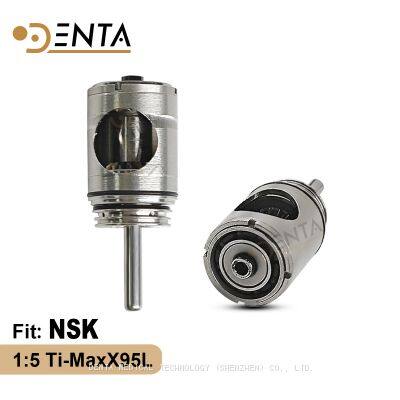 LN1 Dental Turbine Rotor Dental Cartridge Rotor Low Speed Handpiece Rotor Fit NSK 1:5 Ti-Max X95L Handpiece Dentists Tools