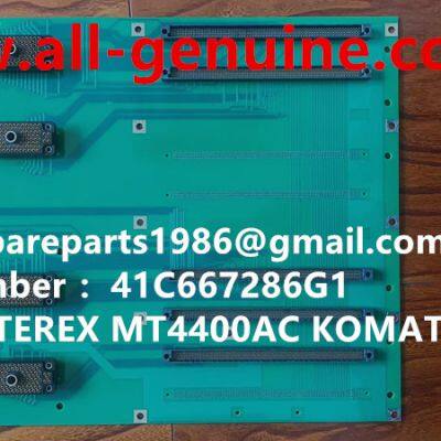 41C667286G1 Circuit Board GE MT4400AC MT3600 KOMATSU 8830E 930E TEREX BELAZ 75131 MINING DUMP TRUCK HAULER