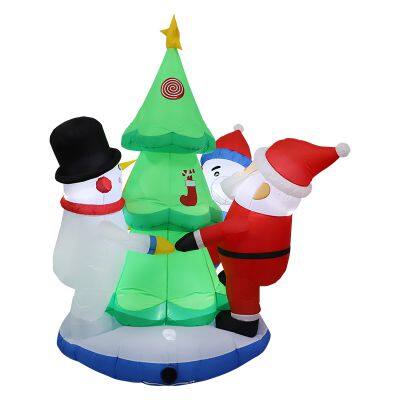 Xmas Blow up With Christmas Yard Decor – Perfect for Xmas Decor
