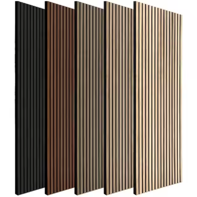 Sound Proof Akupanel Acoustic Wooden Acoustic Slat Wall Panel Wood Wall Panels Akustik Panel photo-1