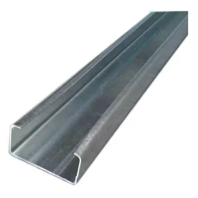 S235JR Galvanized UPE 100x55 Steel Profile Light Steel Channel U Channel Steel Purlin Construction Material