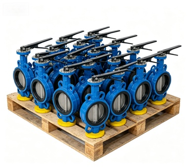 JIS F7480 Handle Butterfly Valve 10K/20K Marine Wafer Type for Shipbuilding Water Oil